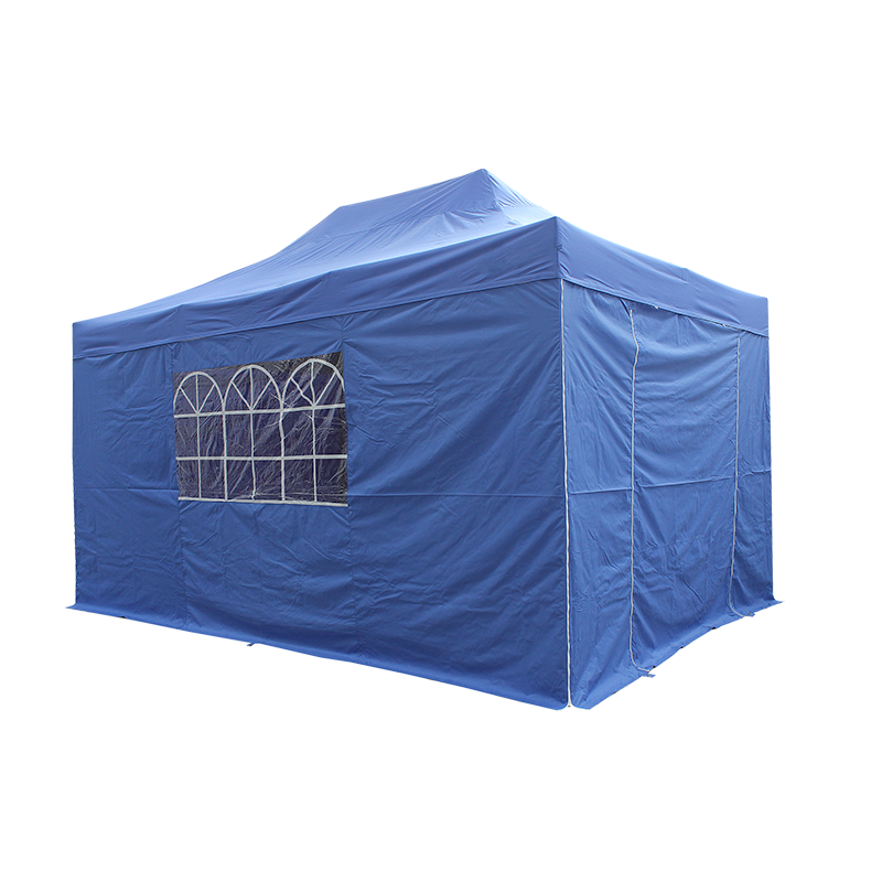 3x4.5m ceannbhrat fillte amuigh faoin aer gazebo