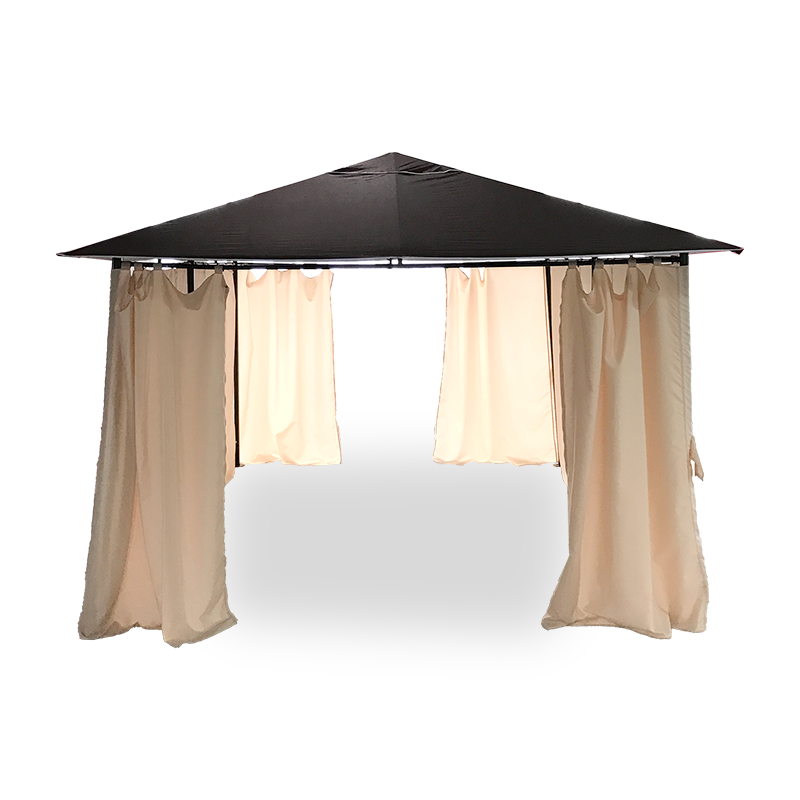 Gazebo fothain foscaidh puball puball gairdín patio gairdín amuigh faoin aer