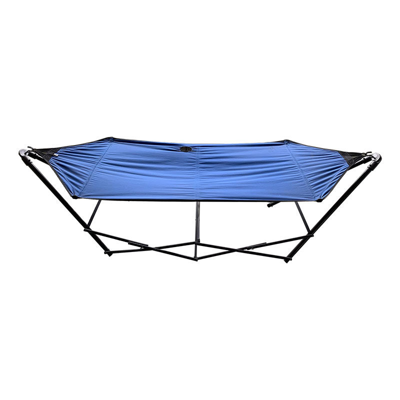 Fillte Fillte Folding Hammock Lounge Camping Fráma Cruach Leaba