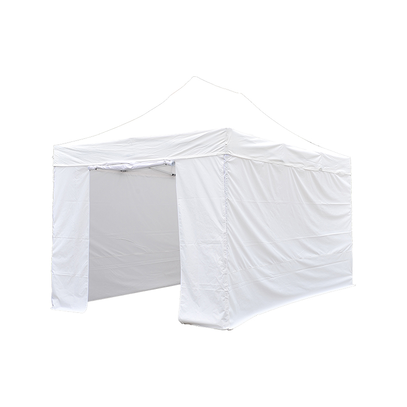 Fráma alúmanaim 3x4.5m Fillte Folding Gazebo 300G PVC Polyester brataithe