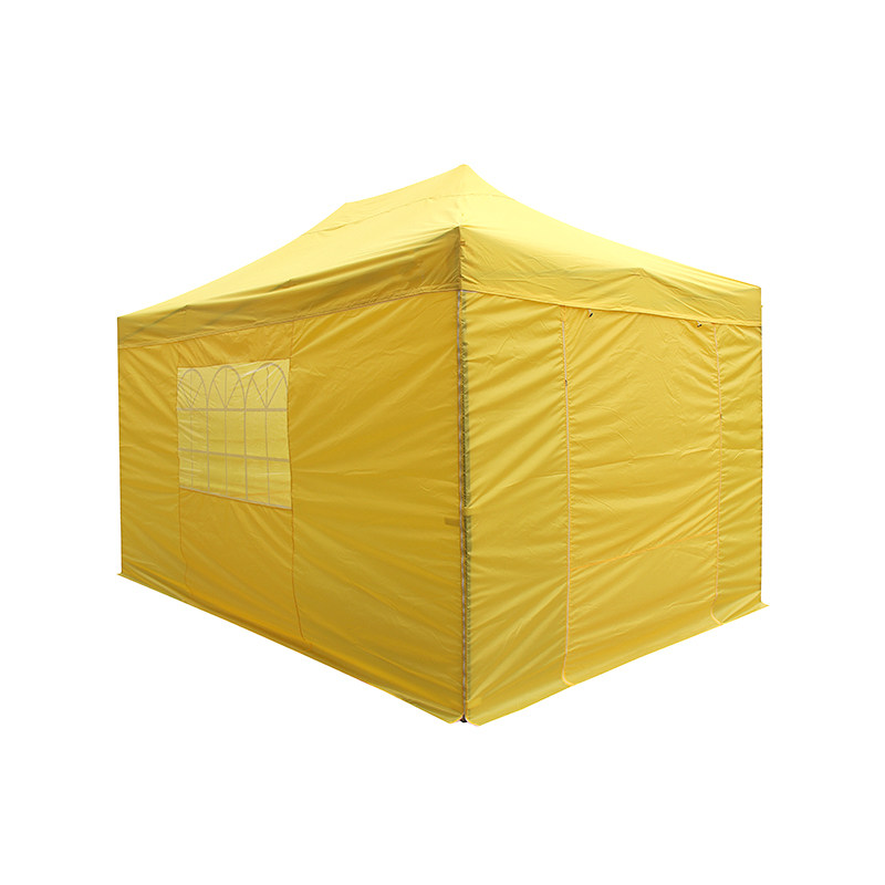 3x4.5m ceannbhrat fillte amuigh faoin aer gazebo