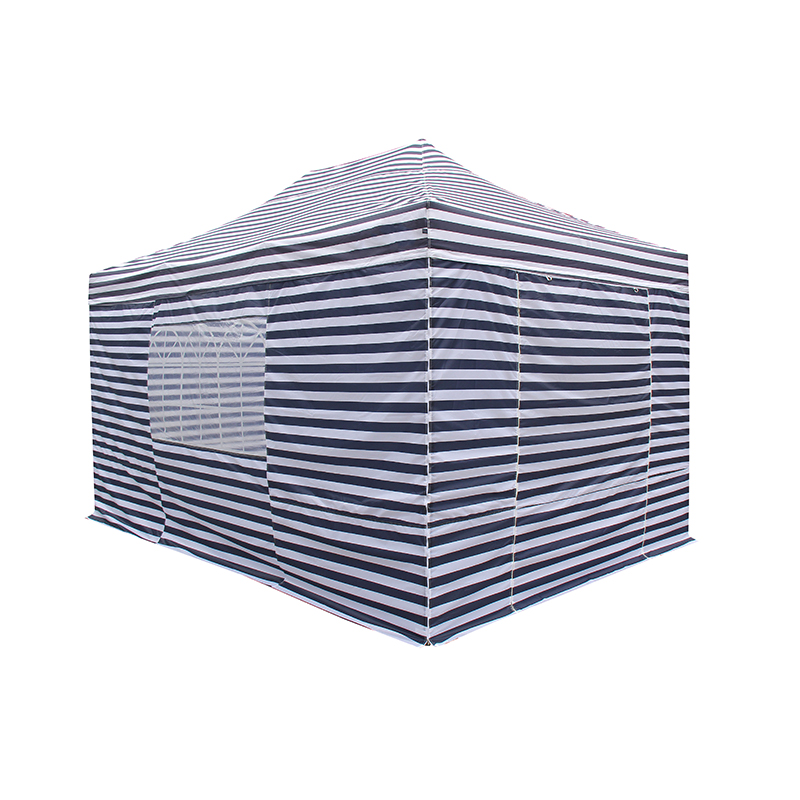 3x4.5m ceannbhrat fillte amuigh faoin aer gazebo