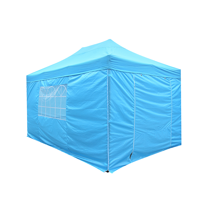3x4.5m ceannbhrat fillte amuigh faoin aer gazebo