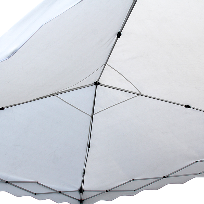 Fráma A05-Cruach Cumhdach Púdar Dubh 140g Polyester Polyester Allamuigh Gazebo Fillte Allamuigh