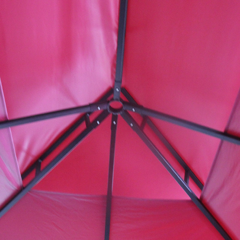 Puball Gazebo Allamuigh Puball Allamuigh Dídean Ceannbhrat Gazebo le Líonta Mosquito
