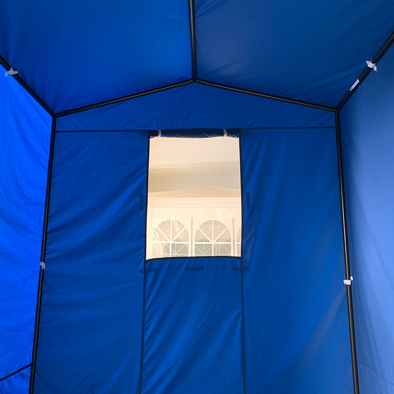 Sraith Folding Puball Pro Struchtúr Sraith 50mm Alúmanam + 4 Taobh Dúbailte PVC 520G/M² Tarp do riachtanais ghairmiúla nó úsáid laethúil gorm